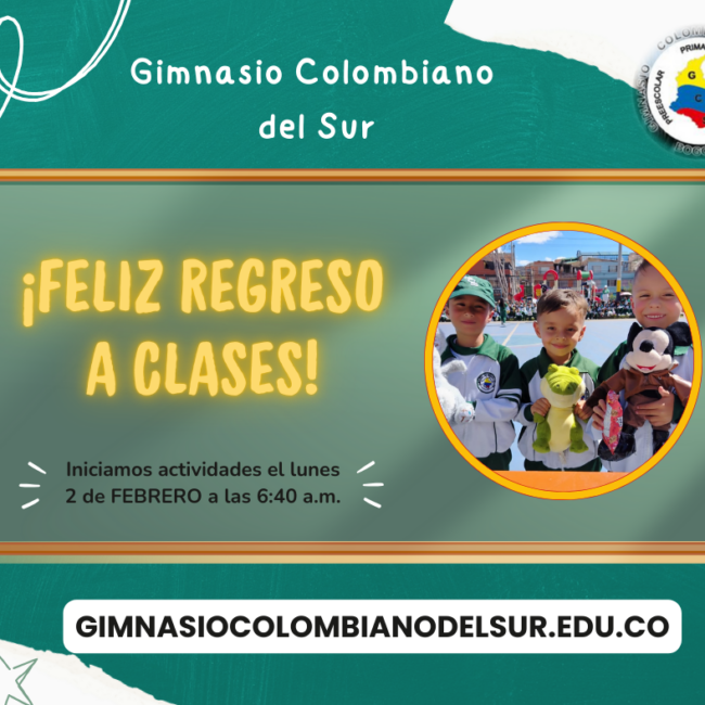 Post de Facebook Regreso a Clases Ilustrado Verde